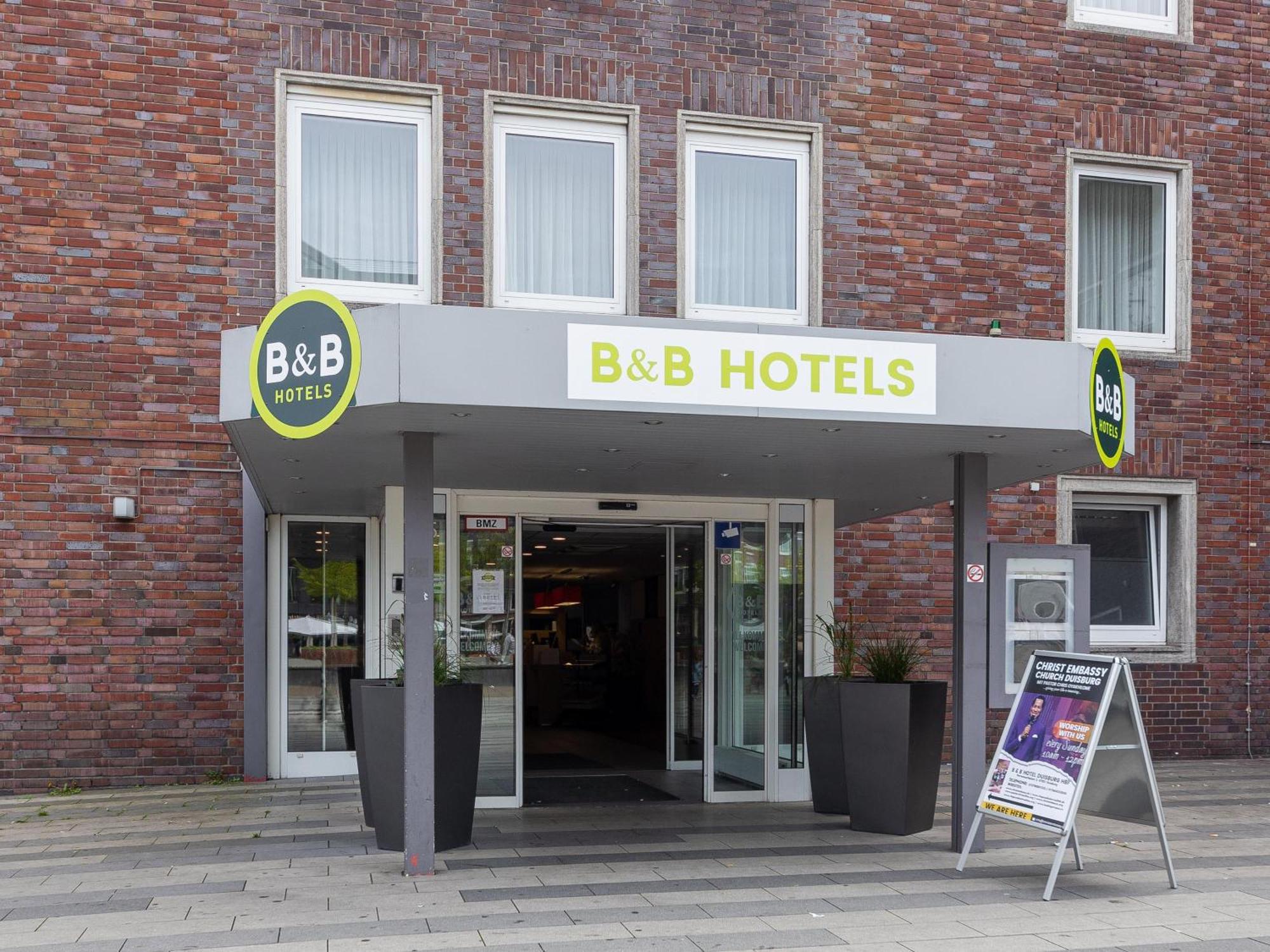 B&B Hotel Duisburg Hbf-Nord Exterior foto